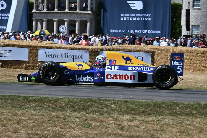 Rights Managed : CZ3_2429 Lia Block, Williams Renault FW14B.jpg
