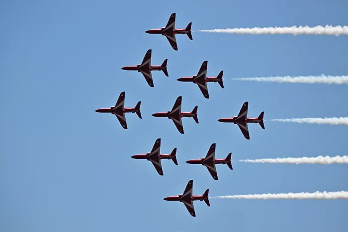 Rights Managed : CZ3_4778 RAF Red Arrows flying display.jpg Rights Managed : CZ3_4778 RAF Red Arrows flying display.jpg