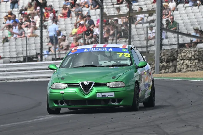 Framed Print : CZ3_5897 Edward Robinson, Alfa Romeo 156.jpg