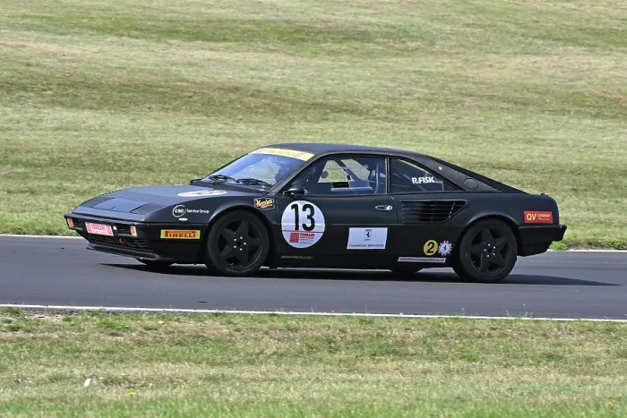 Framed Print : CZ3_6234 Robin Fisk, Ferrari Mondial QV.jpg