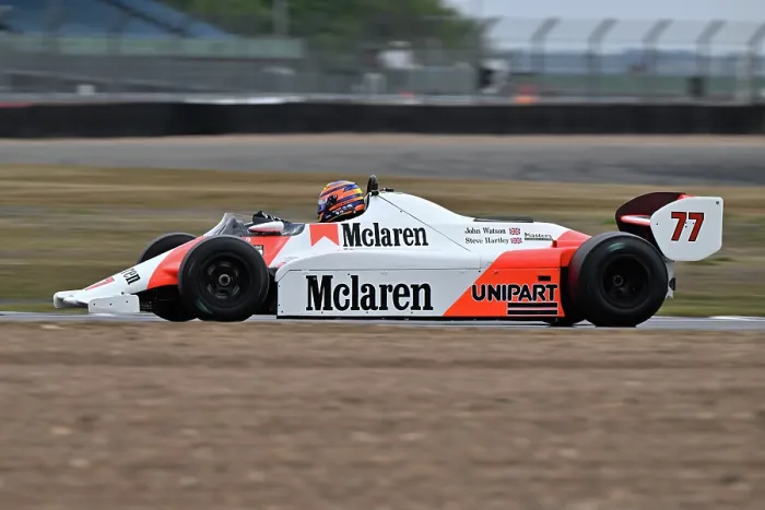 Framed Print : CZ3_7090 Tom Bradshaw, McLaren MP4-1.jpg