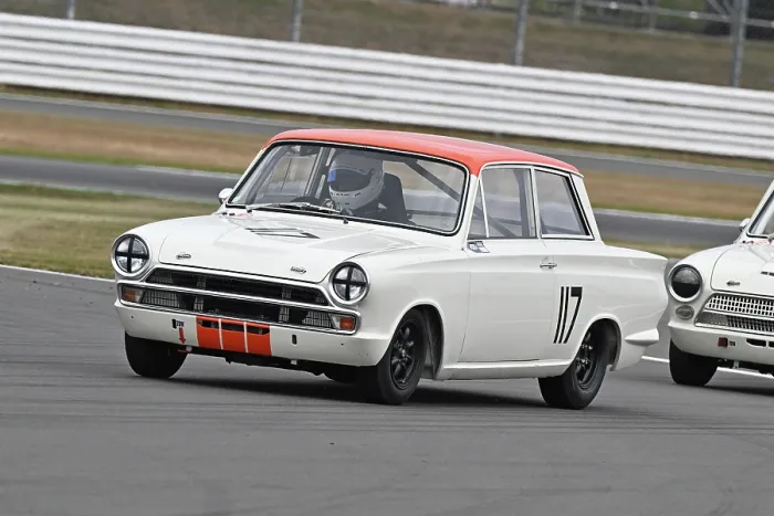 Framed Print : CZ3_7370 James Claridge, L Claridge, Ford Lotus Cortina Mk1.jpg