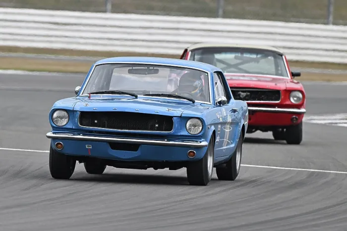 Framed Print : CZ3_7414 John Spiers, Nigel Greensall, Ford Mustang.jpg