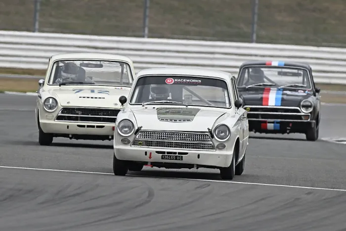 Framed Print : CZ3_7431 Peter Reynolds, Daniel Quintero, Ford Lotus Cortina Mk1.jpg