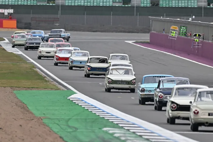 Framed Print : CZ3_7535 Over a dozen Ford Lotus Cortinas on the Hamilton Straight.jpg Framed Print : CZ3_7535 Over a dozen Ford Lotus Cortinas on the Hamilton Straight.jpg