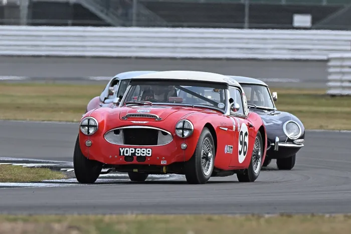Framed Print : CZ3_8449 Nils-Fredrik Nyblaeus, Jeremy Welch, Austin Healey 3000 Mk I.jpg