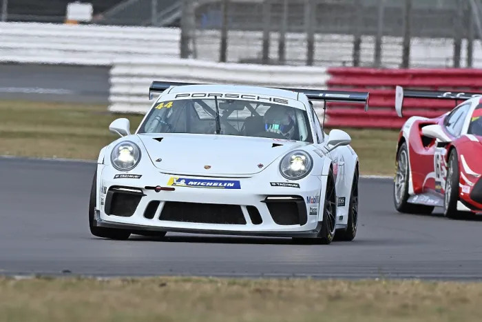 Framed Print : CZ4_0068 Max Bird, Stuart Kinner, Porsche 991-2 GT2 Cup.jpg