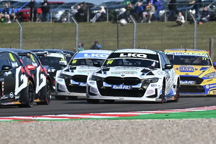 Framed Print : CZ4_0716 Charles Rainford, BMW 330i M Sport, LKQ Euro Car Parts Racing with WSR.jpg