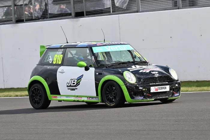 Framed Print : CZ4_1474 Louis Fleet, Team Avago, R50 MINI Cooper.jpg