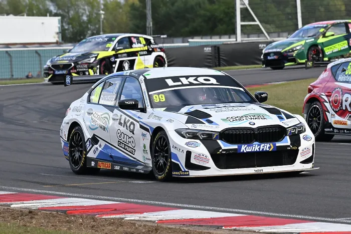 Framed Print : CZ4_2078 Charles Rainford, BMW 330i M Sport, LKQ Euro Car Parts Racing with WSR.jpg