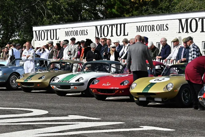 Rights Managed : CZ4_3658 A quartet of Lotus Elan 26R's ready to race.jpg Rights Managed : CZ4_3658 A quartet of Lotus Elan 26R's ready to race.jpg