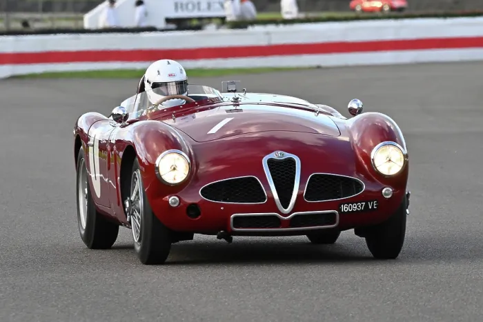 Rights Managed : CZ4_5136 Christopher Mann, Paul Woolmer, Alfa Romeo 6C 3000PR, Disco Volante.jpg