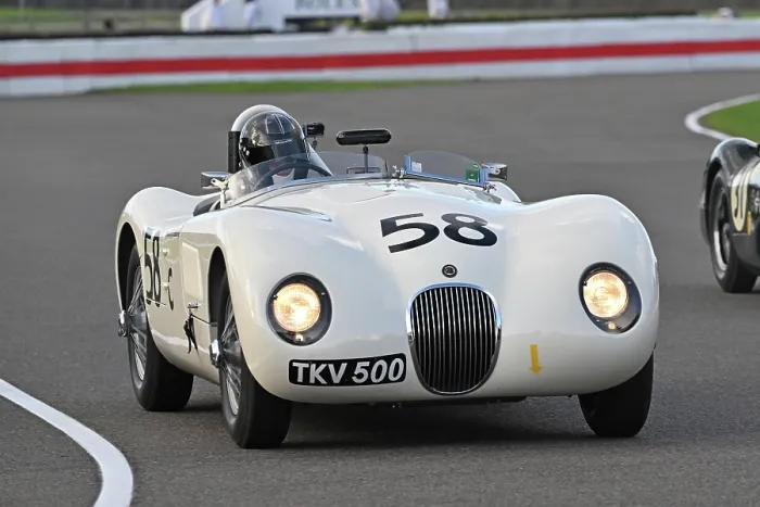 Rights Managed : CZ4_5141 Marcel Fassler, Hans-Martin Schneeberger, Jaguar C-Type.jpg