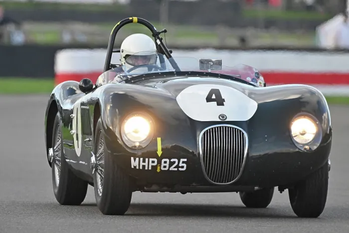 Rights Managed : CZ4_5153 Guy Broad, Nicolas Bert, Jaguar C-Type.jpg