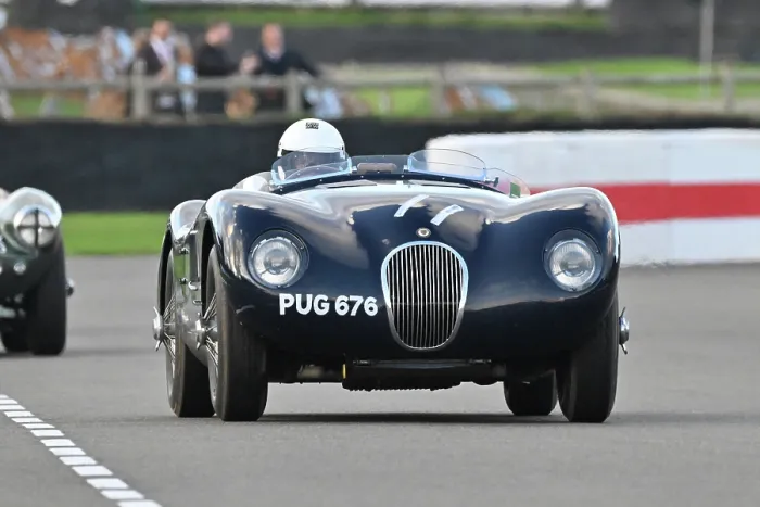 Rights Managed : CZ4_5157 Andrew Hall, Ben Cussons, Jaguar C-Type.jpg