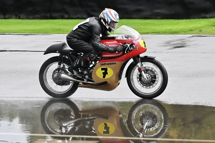 Rights Managed : CZ4_6049 Glen English, Steve Plater, Matchless G50.jpg