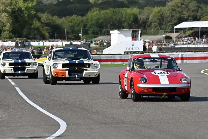 Rights Managed : CZ4_7012 Charlie Hyett, Lotus Elan 26R, Nick Sleep, Ford Shelby Mustang GT350.jpg Rights Managed : CZ4_7012 Charlie Hyett, Lotus Elan 26R, Nick Sleep, Ford Shelby Mustang GT350.jpg