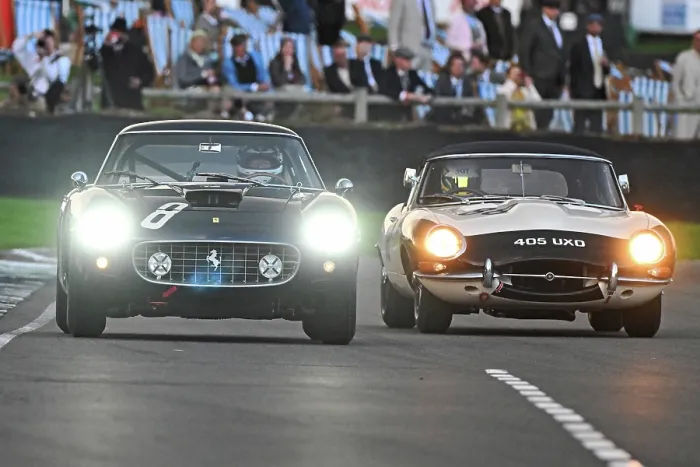 Rights Managed : CZ4_7320 Tom Kristensen, Joe Macari, Ferrari 250 GT SWB, Chris Ward, Richard Kent, Jaguar E-Type.jpg Rights Managed : CZ4_7320 Tom Kristensen, Joe Macari, Ferrari 250 GT SWB, Chris Ward, Richard Kent, Jaguar E-Type.jpg