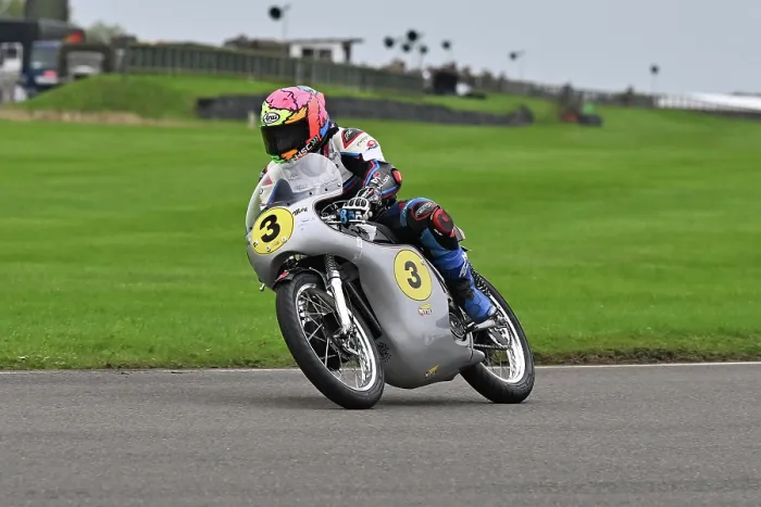 Rights Managed : CZ4_7853 Barry Burrell, John McGuinness, Norton Manx 30M.jpg