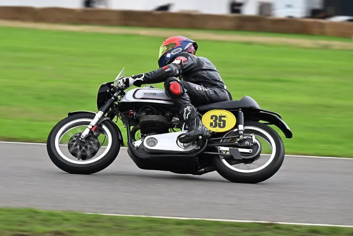 Rights Managed : CZ4_8070 Keith Bush, David Johnson, Norton Manx 30M.jpg