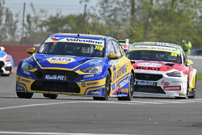 Framed Print : CZ4_9147 Ashley Sutton, Ford Focus ST, NAPA Racing UK.jpg Framed Print : CZ4_9147 Ashley Sutton, Ford Focus ST, NAPA Racing UK.jpg