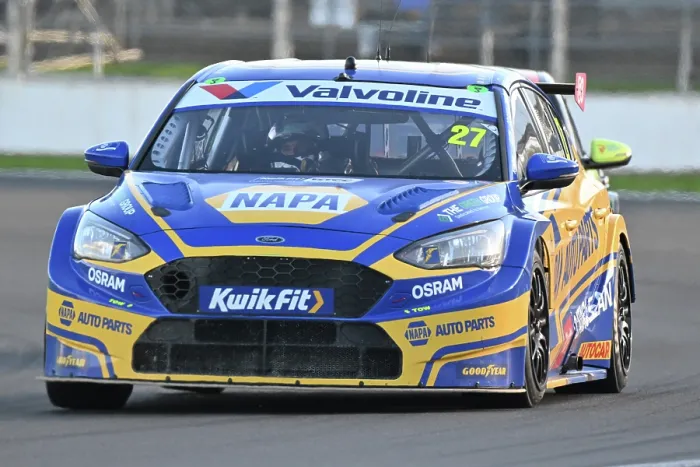 Framed Print : CZ5_0937 Dan Cammish, Ford Focus ST, NAPA Racing UK.jpg