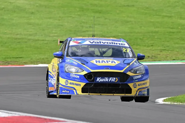Framed Print : CZ5_1744 Dan Cammish, Ford Focus ST, NAPA Racing UK.jpg
