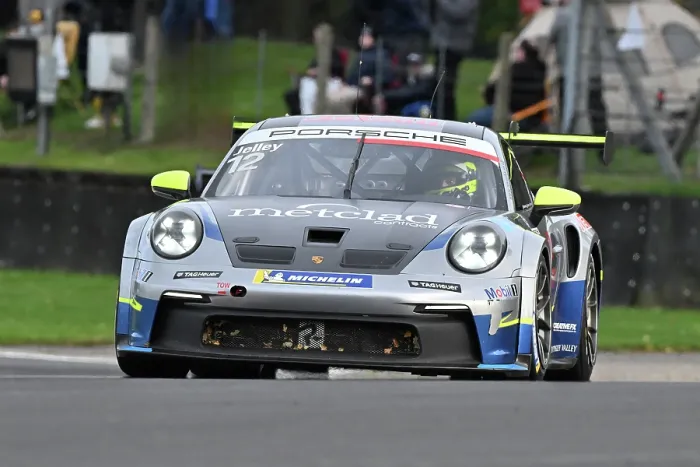 Framed Print : CZ5_2384 Stephen Jelley, Team Parker Racing, Porsche 911 GT3 Cup.jpg