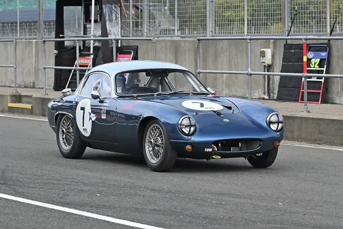 Framed Print : CZ5_2615 Tony Bianchi, Pia Bianchi, Lotus Elite.jpg
