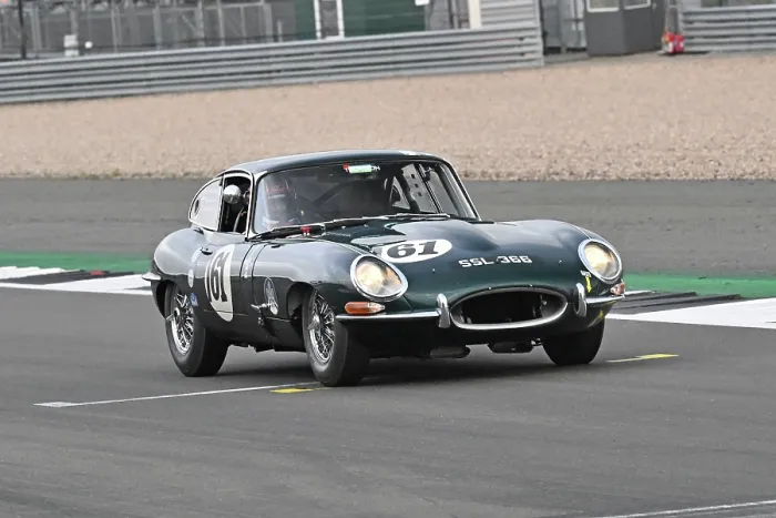 Framed Print : CZ5_2626 Ciprian Nistorica, Grant Williams, Jaguar E-Type FHC.jpg