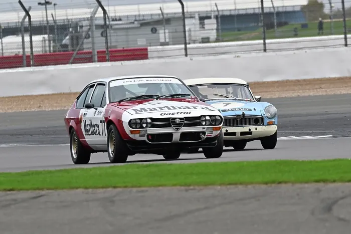 Framed Print : CZ5_2824 James Gibbons, Alfa Romeo Alfetta GTV, Robert Jarvis, MGB.jpg