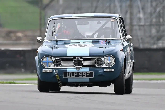 Framed Print : CZ5_3172 Hugh Peart, Steve Hewson, Alfa Romeo Giulia Ti Super.jpg