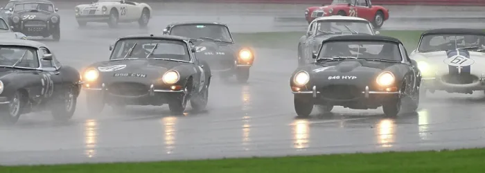 Framed Print : CZ5_4099 E-Types racing in the rain.jpg Framed Print : CZ5_4099 E-Types racing in the rain.jpg