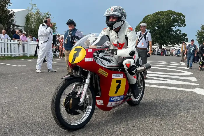 Rights Managed : IMG 2857 Freddie Sheene, Norton Manx 30M Rights Managed : IMG 2857 Freddie Sheene, Norton Manx 30M