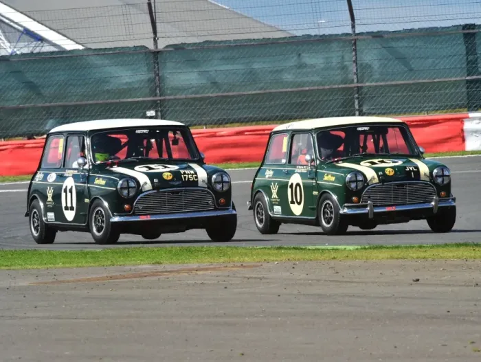 Framed Print : Jonathan Lewis, Matt Kelly, Austin Mini Cooper S, PNW 175 C, Martin O Connell, Sandy Watson, Austin Mini Cooper S, JVL 1, U2TC, Under 2 litre touring cars, Warwick Banks trophy, Silverstone Classic 2015 Framed Print : Jonathan Lewis, Matt Kelly, Austin Mini Cooper S, PNW 175 C, Martin O Connell, Sandy Watson, Austin Mini Cooper S, JVL 1, U2TC, Under 2 litre touring cars, Warwick Banks trophy, Silverstone Classic 2015
