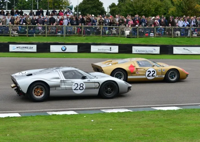 Rights Managed : Lopez, Moulin, Claude Nahum, Bernard Thuner, Ford GT MkII Rights Managed : Lopez, Moulin, Claude Nahum, Bernard Thuner, Ford GT MkII