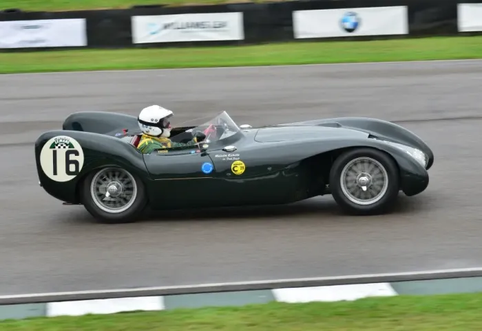 Rights Managed : Malcolm Ricketts, Lotus Climax Mk IX, Goodwood Revival 2013 Rights Managed : Malcolm Ricketts, Lotus Climax Mk IX, Goodwood Revival 2013