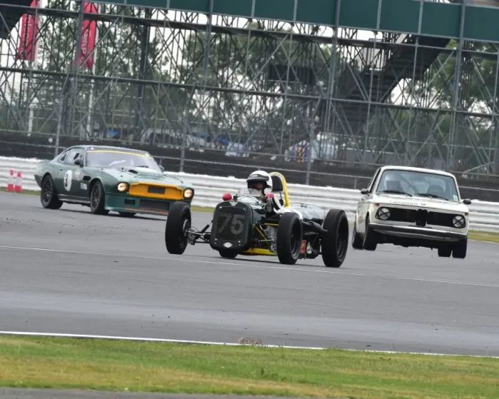 Framed Print : Mike Peck, Austin Seven, Chris Scragg, Aston Martin V8, Richard Tyzack, BMW 2002, FAX 205 K, Allcomers Handicap, Bentley Silverstone Race Meeting 2nd August 2014 Framed Print : Mike Peck, Austin Seven, Chris Scragg, Aston Martin V8, Richard Tyzack, BMW 2002, FAX 205 K, Allcomers Handicap, Bentley Silverstone Race Meeting 2nd August 2014