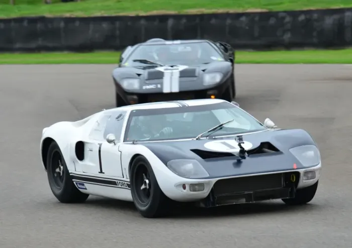 Rights Managed : Richard Meins, Rob Huff, GT40 prototype Rights Managed : Richard Meins, Rob Huff, GT40 prototype