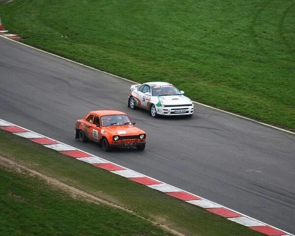 Roland Brown, Terry Luckings, Ford Escort, SUF 8 H, Peter Thundercliffe, Jayme Cooper, Toyota Celica Gt4, K 578 AHG