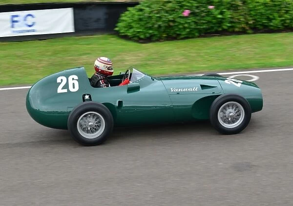 Willi Balz, Vanwall, Richmond Trophy, for Grand Prix cars 1952 to 1960