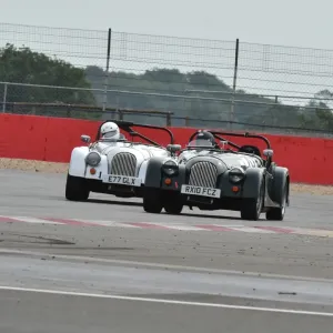 Alan House, Morgan Roadster Lightweight, RX 10 FCZ, Kelvin Laidlaw, Morgan Roadster Lightweight, E 77 GLX, AR Motorsport Morgan Challenge, Bentley Silverstone Race Meeting 2nd August 2014 Alan House, Morgan Roadster Lightweight, RX 10 FCZ, Kelvin Laidlaw, Morgan Roadster Lightweight, E 77 GLX, AR Motorsport Morgan Challenge, Bentley Silverstone Race Meeting 2nd August 2014