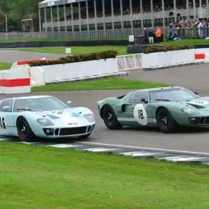 Alex Buncombe, Andy Wallace, Jason Wright, Michael Gans GT40 s Alex Buncombe, Andy Wallace, Jason Wright, Michael Gans GT40 s