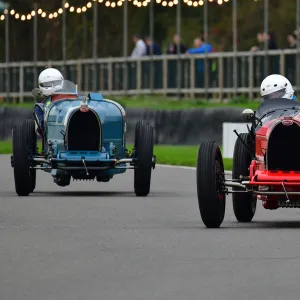 CJ10 0969 Tim Dutton, Bugatti Type 51, Lukas Halusa, Bugatti Type 35B