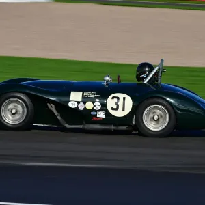 Silverstone Print, a photograph of Paul Griffin's Connaught ALSR Silverstone Print, a photograph of Paul Griffin's Connaught ALSR