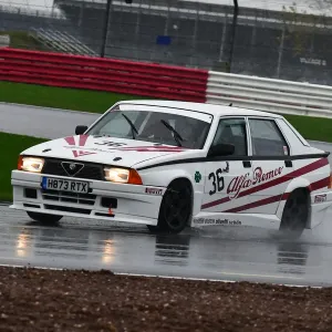 Alfa Romeo 75 Turbo Print, Silverstone Circuit Alfa Romeo 75 Turbo Print, Silverstone Circuit