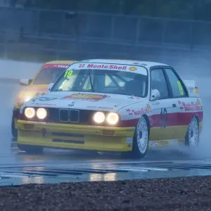 BMW E30 M3 Racing Print in Heavy Rain