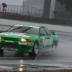 Andy Middlehurst in a Nissan Skyline Print