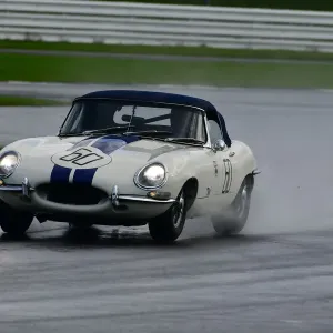 CJ10 2323 Gregor Fisken, Marino Franchitti, Dario Franchitti, Jaguar E-Type CJ10 2323 Gregor Fisken, Marino Franchitti, Dario Franchitti, Jaguar E-Type