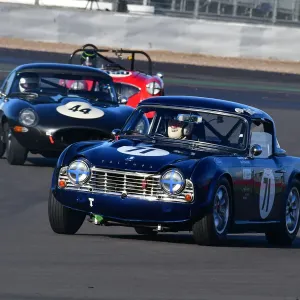 CJ10 2576 Alan Ross-Jones, Daniel Ross Jones, Mark Hales, Triumph TR4